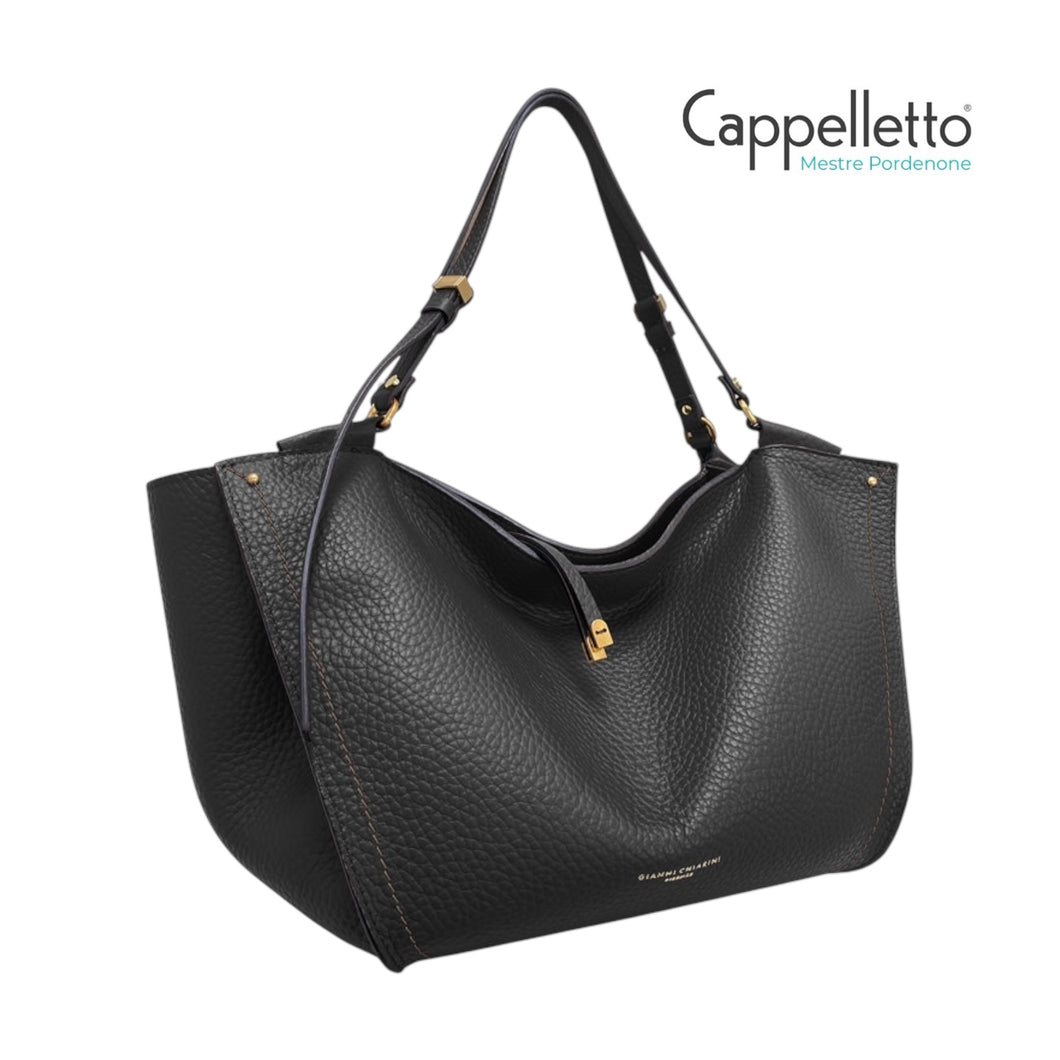 BLOOM Borsa in Pelle Double Nera