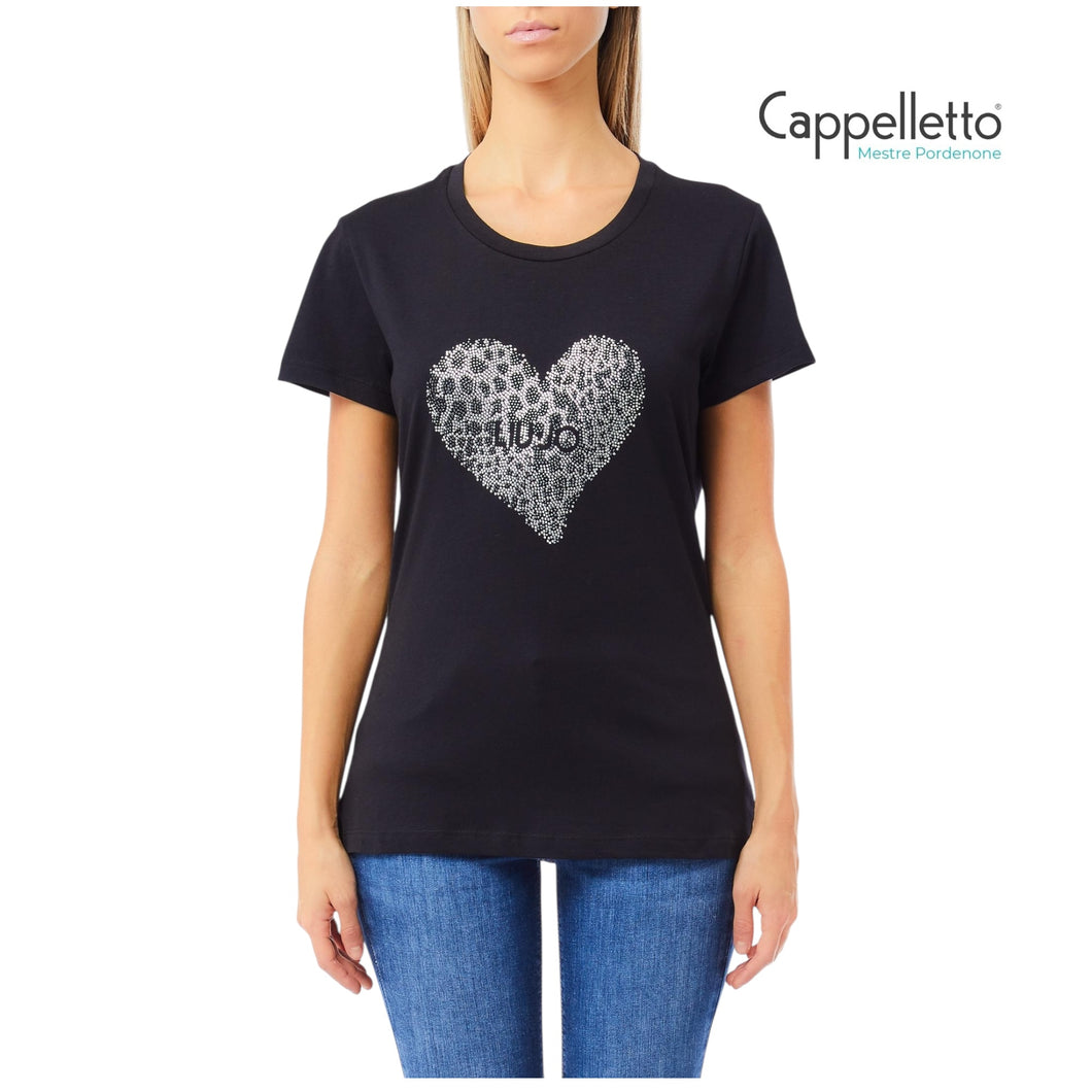 T-Shirt Manica Corta Nera UF5264