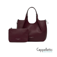 Carica l&#39;immagine nel visualizzatore di Gallery, DUA Borsa in Pelle WineBerry/T.Moro
