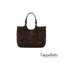 Carica l'immagine nel visualizzatore di Gallery, DUA Borsa Media Suede Moka
