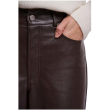 Carica l'immagine nel visualizzatore di Gallery, CORIAN REGULAR Pantalone EcoPelle Marrone
