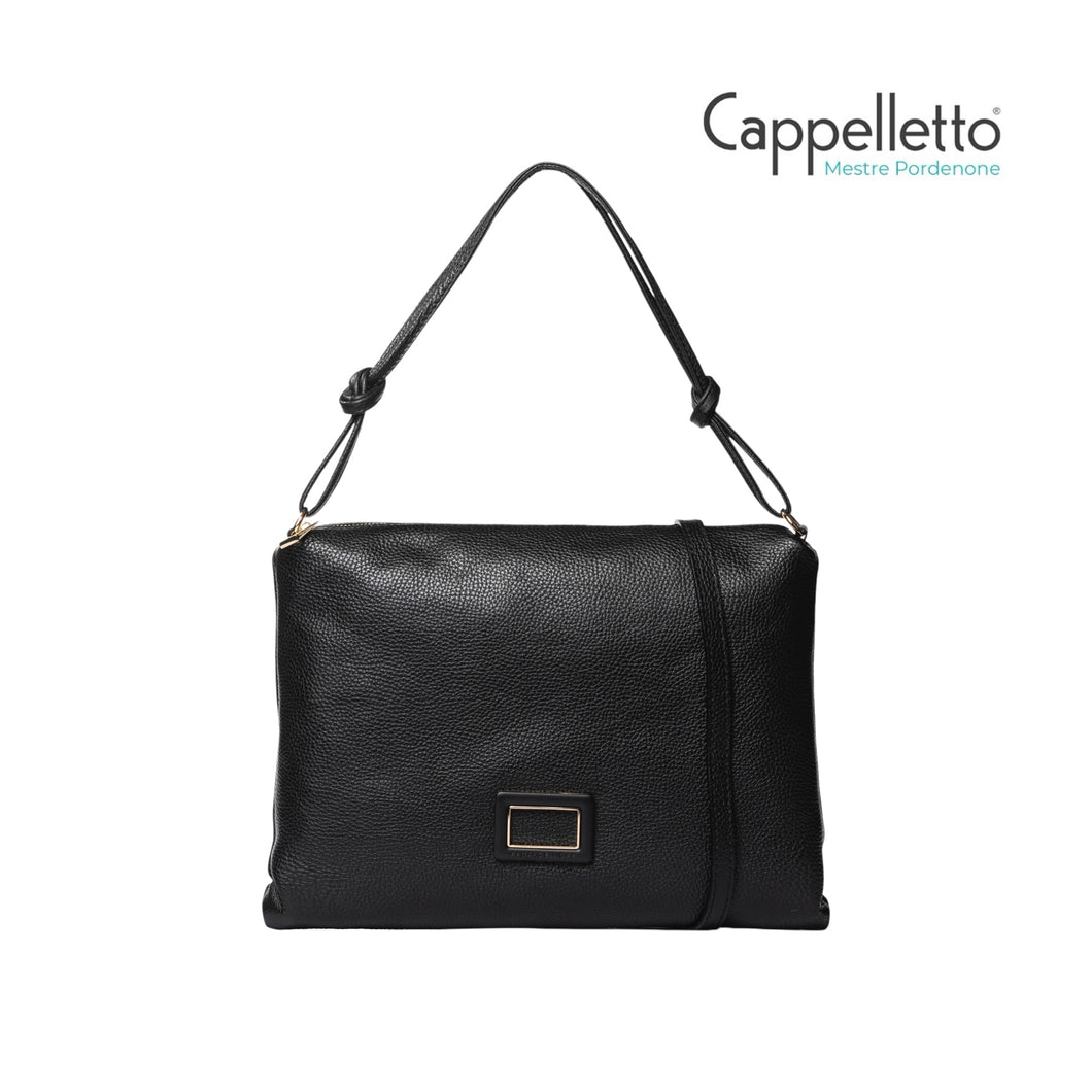 ELUNA DO Borsa in Pelle Black/Gold
