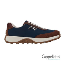 Carica l'immagine nel visualizzatore di Gallery, DRIFT TRAIL Sneaker Uomo Tessuto Blu e Nabuck

