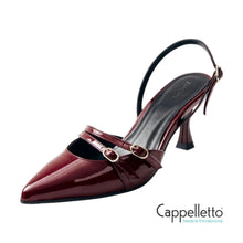 Carica l&#39;immagine nel visualizzatore di Gallery, JOELLE Onix Burgundy Pump
