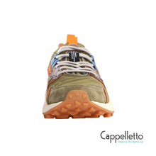 Carica l&#39;immagine nel visualizzatore di Gallery, YAMANO 3 Uomo Suede/Nylon Ristop Militare-Marrone
