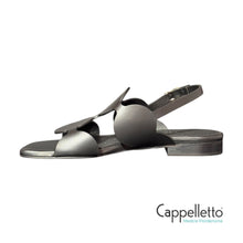 Carica l&#39;immagine nel visualizzatore di Gallery, Sandalo Flat 2502 Skin Black
