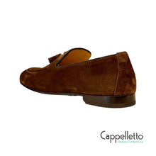 Carica l&#39;immagine nel visualizzatore di Gallery, Mocassino Nappine 464 Softy Ebano
