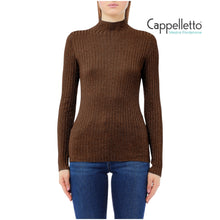 Carica l&#39;immagine nel visualizzatore di Gallery, Maglia Collo Alto Toasted Coconut MF5389
