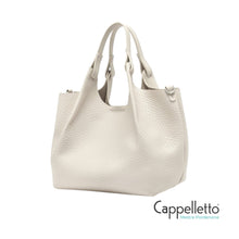 Carica l'immagine nel visualizzatore di Gallery, DUA Borsa Media in Pelle Sabbia
