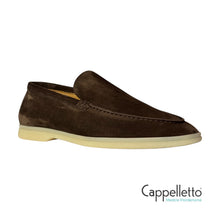 Carica l&#39;immagine nel visualizzatore di Gallery, Loafer Suede Softy Ebano
