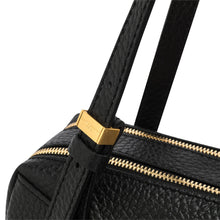 Carica l'immagine nel visualizzatore di Gallery, DEA Borsa Media in Pelle Nero
