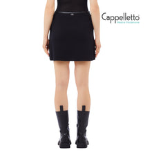Carica l&#39;immagine nel visualizzatore di Gallery, Gonna Mini in Maglia Nera MF5043

