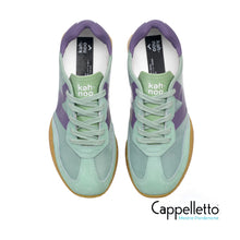 Carica l&#39;immagine nel visualizzatore di Gallery, Sneaker Donna 9752 Acquamarina/Purple
