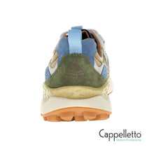 Carica l'immagine nel visualizzatore di Gallery, YAMANO 3 Sneaker Uomo Suede/Nylon Navy-Blu-Kaki
