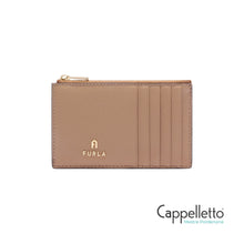 Carica l'immagine nel visualizzatore di Gallery, CAMELIA M Zipped Card Case Greige
