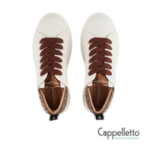 Carica l&#39;immagine nel visualizzatore di Gallery, WEMBLEY Sneaker Donna 0506 White-Bordeaux
