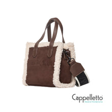 Carica l&#39;immagine nel visualizzatore di Gallery, BUBY SUEDE S Borsa EcoCamoscio Cocoa
