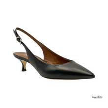 Carica l'immagine nel visualizzatore di Gallery, MELISSA SlingBack Nappa Nero
