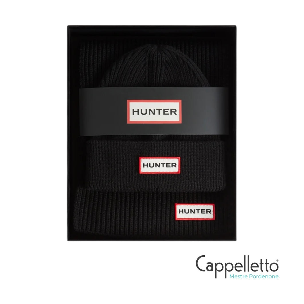 JURA Scarf And Beanie Box Set Black