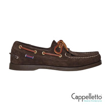 Carica l'immagine nel visualizzatore di Gallery, PORTLAND Artisan Donna Opera Suede Dark Brown
