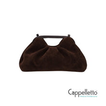 Carica l'immagine nel visualizzatore di Gallery, JANINE Borsa Small 3027 Suede Testa di Moro
