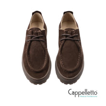 Carica l'immagine nel visualizzatore di Gallery, CPH 122 Derby Norvegese Uomo in Suede Cioccolato
