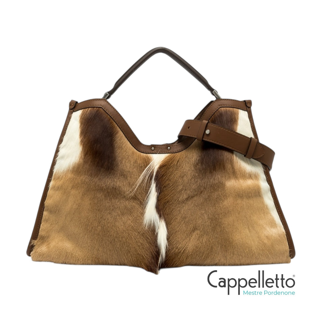 AURORA Borsa in Pelle Naturale
