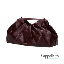 Carica l'immagine nel visualizzatore di Gallery, JANINE 3026 Borsa in Pelle Bordeaux
