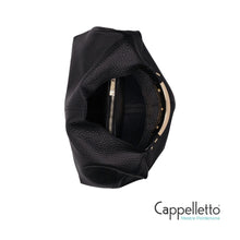 Carica l'immagine nel visualizzatore di Gallery, ELLISSE Hobo Bag Macro Dollaro Nero
