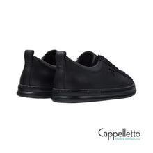 Carica l'immagine nel visualizzatore di Gallery, RUNNER Sneaker Uomo in Pelle Nera
