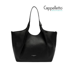 Carica l'immagine nel visualizzatore di Gallery, DUA Borsa Grande in Pelle Nera
