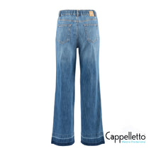 Carica l&#39;immagine nel visualizzatore di Gallery, SANTORINI Panta Denim Comfort Blu Medio
