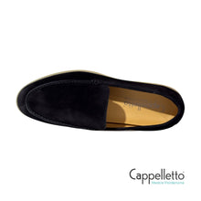 Carica l&#39;immagine nel visualizzatore di Gallery, Loafer Suede Softy Blu

