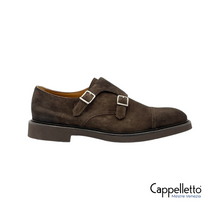 Carica l&#39;immagine nel visualizzatore di Gallery, Scarpa Doppia Fibbia Uomo Point T.Moro
