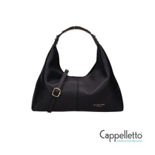 Carica l'immagine nel visualizzatore di Gallery, ELLISSE Hobo Bag Macro Dollaro Nero
