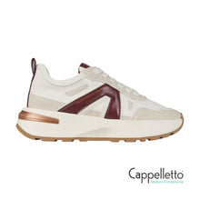 Carica l&#39;immagine nel visualizzatore di Gallery, LIVERPOOL Sneaker Donna 2006 OffWhite-Bordeaux
