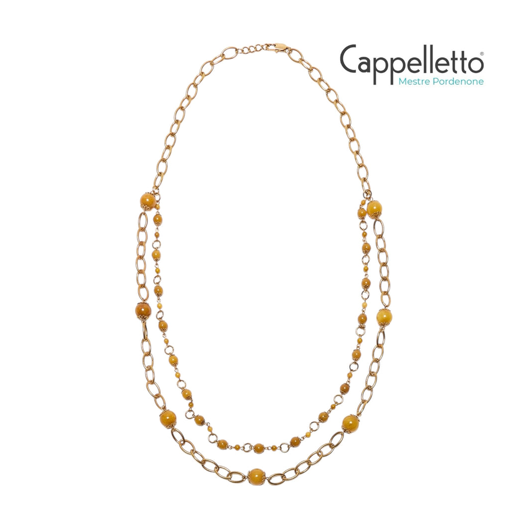 Collana Metal Senape/Mustard