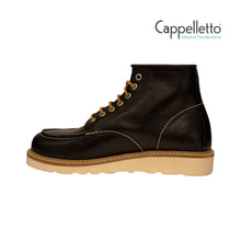 Carica l'immagine nel visualizzatore di Gallery, Boot Donna 1919 Pelle Vegetale Nera
