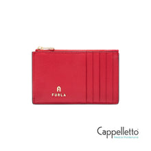 Carica l'immagine nel visualizzatore di Gallery, CAMELIA M Zipped Card Case Ruby
