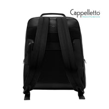 Carica l&#39;immagine nel visualizzatore di Gallery, FLORENCE Zaino Grande da Uomo in Pelle Nera
