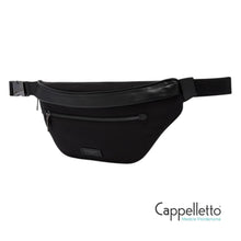 Carica l&#39;immagine nel visualizzatore di Gallery, OSLO Marsupio da Uomo in Nylon Nero
