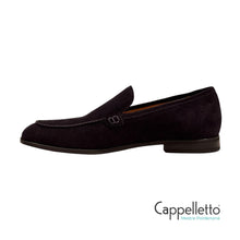 Carica l'immagine nel visualizzatore di Gallery, ROGER SlipOn Uomo Suede Calf Blu Navy
