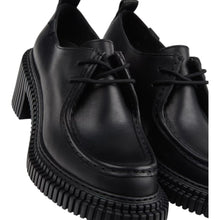 Carica l'immagine nel visualizzatore di Gallery, PIX LONDON Scarpa Derby Donna in Pelle Nera
