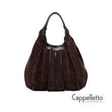 Carica l'immagine nel visualizzatore di Gallery, DUA Borsa Media in Pelle Ralph Espresso
