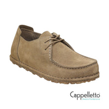 Carica l'immagine nel visualizzatore di Gallery, UTTI LACE Uomo Pelle scamosciata - Gray Taupe
