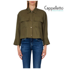 Carica l'immagine nel visualizzatore di Gallery, Camicia Light Olive WA6265
