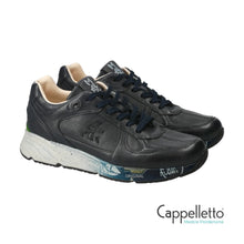 Carica l&#39;immagine nel visualizzatore di Gallery, MASE Sneaker Uomo Pelle Blu 7082
