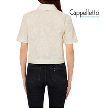 Carica l'immagine nel visualizzatore di Gallery, Camicia con Ricami e Paillettes WA6508
