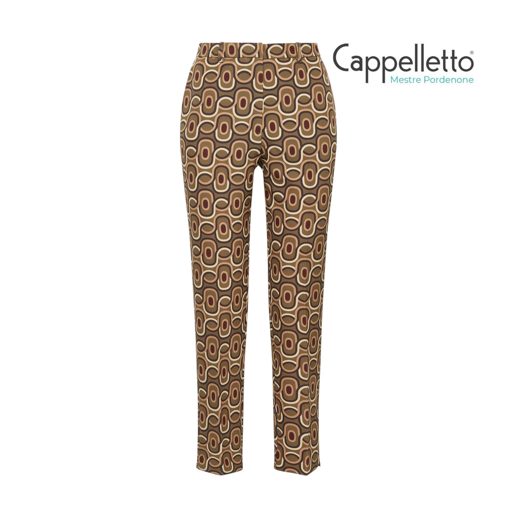 Pantalone Rolling Verde/Crema/Rosso