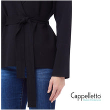 Carica l&#39;immagine nel visualizzatore di Gallery, Giacca in Maglia Nero MF5417
